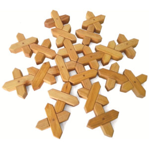 Holzspiel - X-Hölzer natur