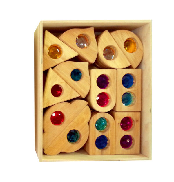 Holzspiel - Märchenfenster natur – Bild 2