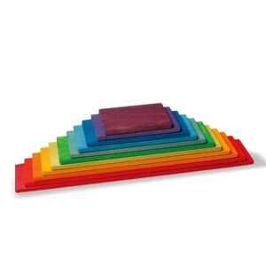 Holzspiel - Regenbogenplatten