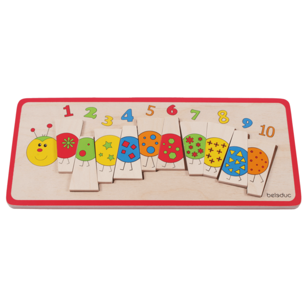 Legepuzzle „Zahlenraupe“