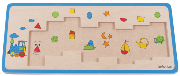 Legepuzzle  „Formenzug“ – Bild 2