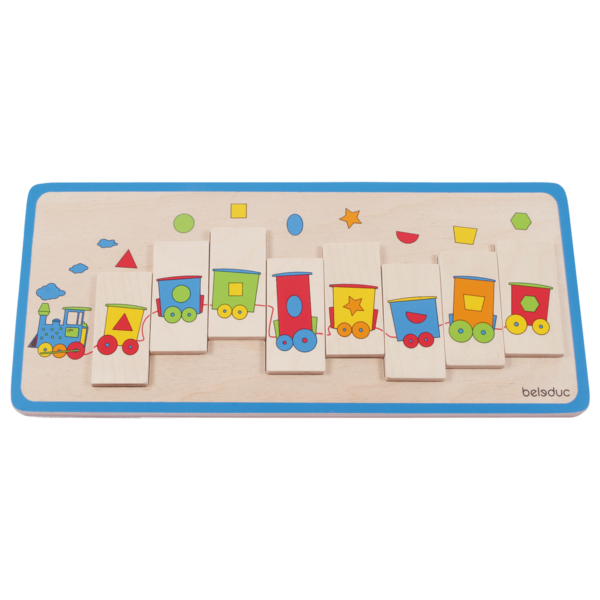 Legepuzzle  „Formenzug“