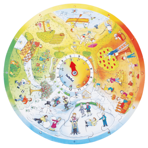 XXL Lernpuzzle „4 Jahreszeiten“ – Bild 2