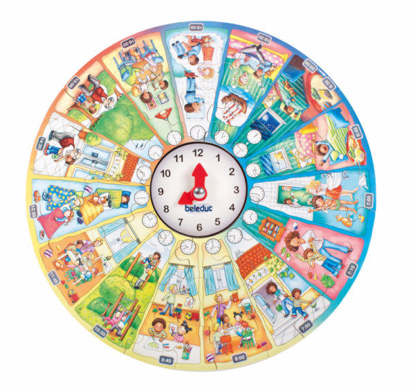 XXL Lernpuzzle „Mein Tag“ – Bild 4