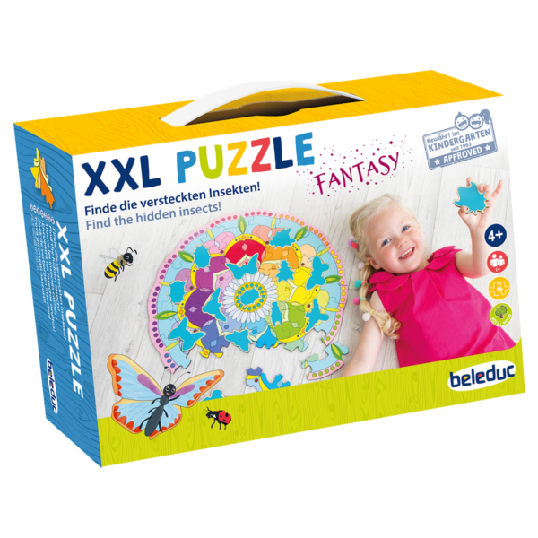 XXL Fantasy Puzzle „Insekten“ (Video)