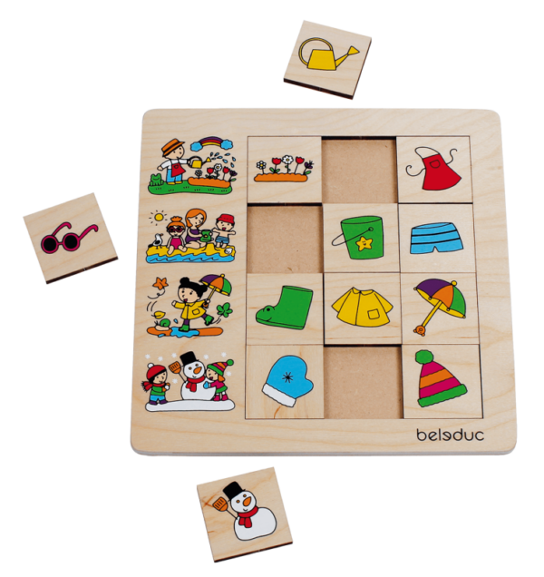 Sortierpuzzle „Jahreszeiten“ – Bild 2
