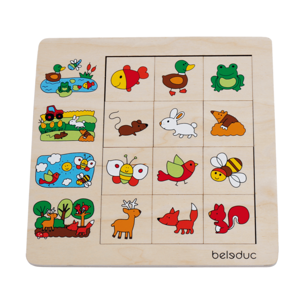 Sortierpuzzle „Lebensräume“