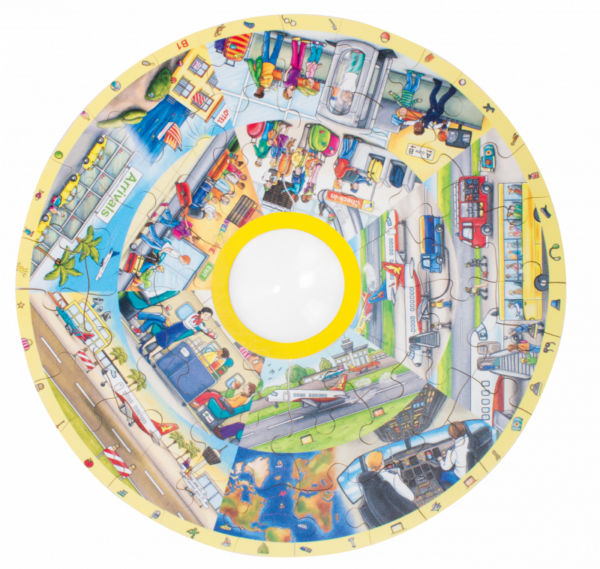 XXL Lernpuzzle „Flughafen“ – Bild 2