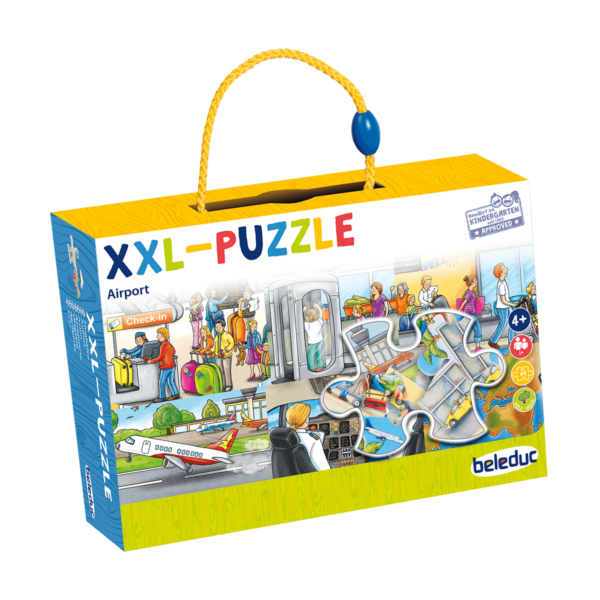 XXL Lernpuzzle „Flughafen“
