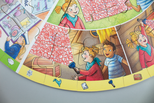 XXL Lernpuzzle „Detektiv“ – Bild 3