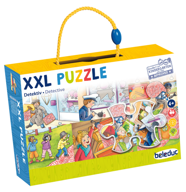 XXL Lernpuzzle „Detektiv“