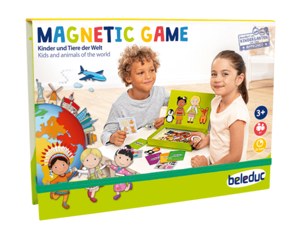 Magnetic Game „Kinder und Tiere der Welt“ – Bild 3