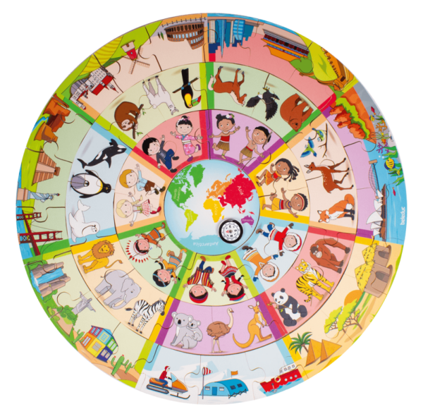 XXL Lernpuzzle „Entdecke die Welt“ – Bild 2