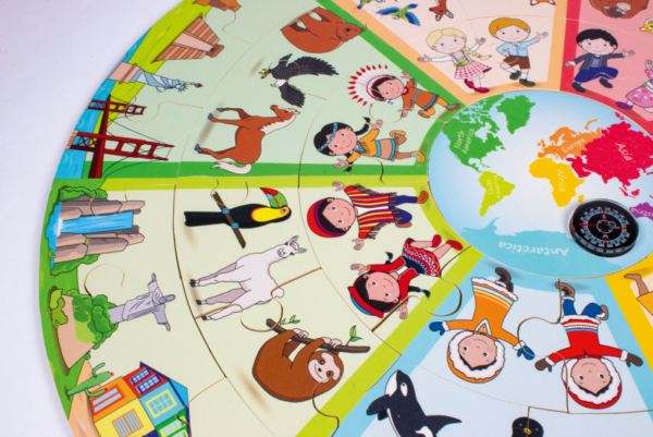 XXL Lernpuzzle „Entdecke die Welt“ – Bild 3
