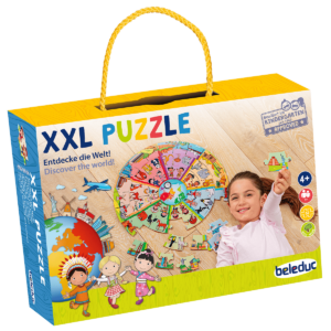 XXL Lernpuzzle „Entdecke die Welt“