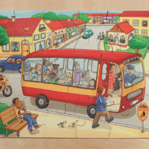 Rahmenpuzzle „Stadt“
