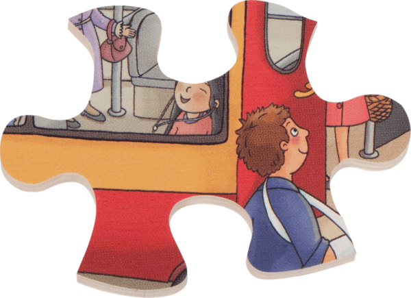 Rahmenpuzzle „Stadt“ – Bild 3