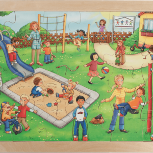 Rahmenpuzzle „Kindergarten“