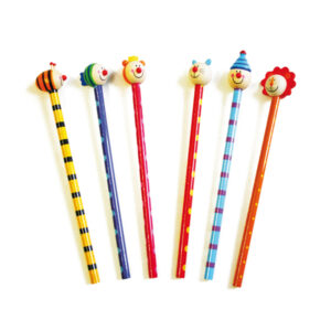 Bleistift mit Tierkopf