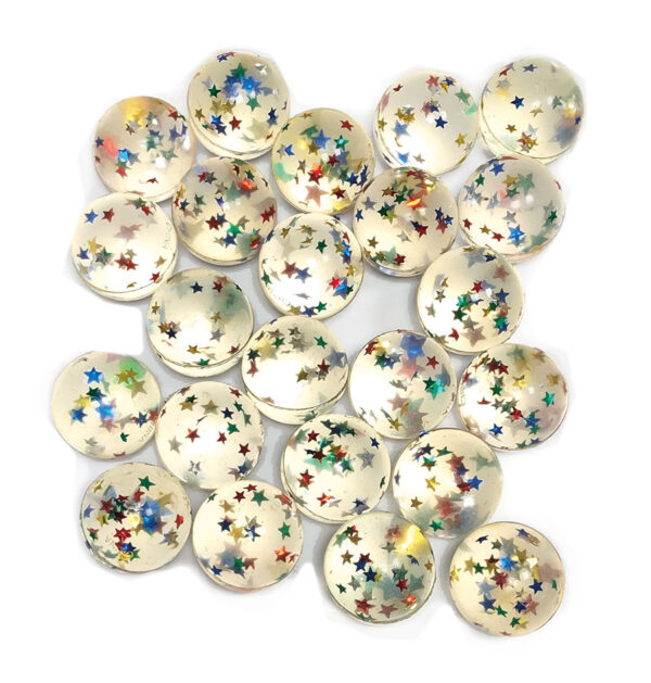 Hüpfbälle Sterne 25er Set