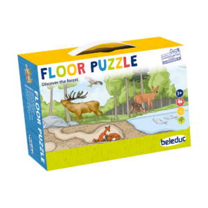 Bodenpuzzle „Entdecke den Wald“