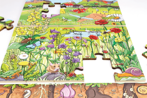 Bodenpuzzle „Entdecke die Blumenwiese“ (Video) – Bild 4