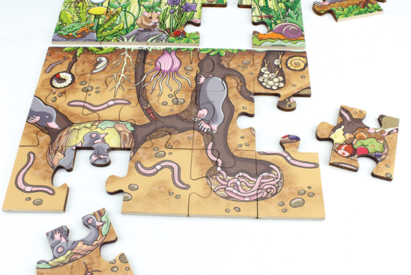 Bodenpuzzle „Entdecke die Blumenwiese“ (Video) – Bild 3