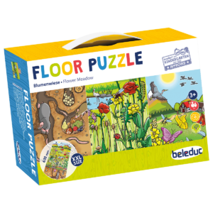 Bodenpuzzle „Entdecke die Blumenwiese“ (Video)