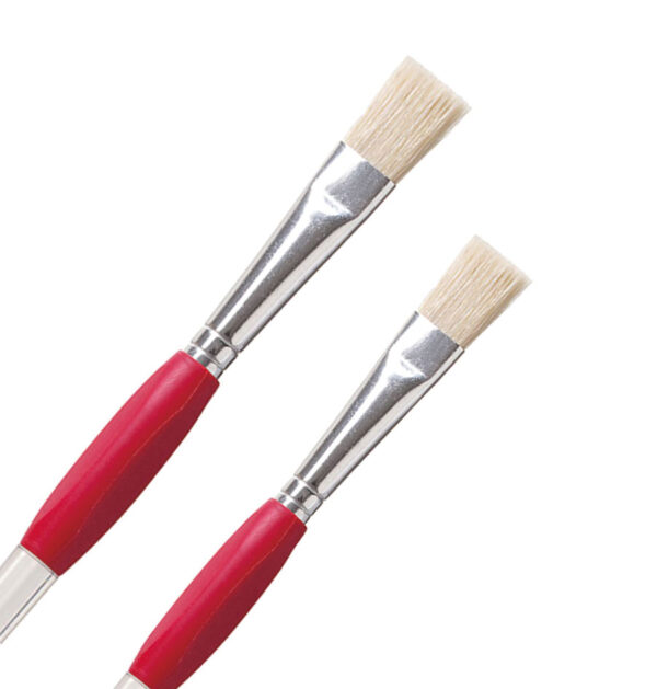 Pinsel mit ergonomischen Griff – verschiedene Größen 16er Set
