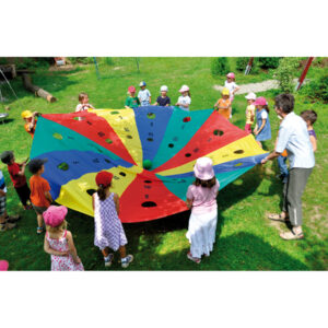 Schwungtuch mit Ziellöchern 300 cm