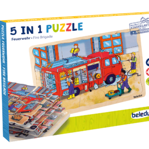 Lagen-Puzzle „Feuerwehr“
