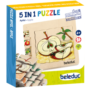 Lagen-Puzzle „Apfel“