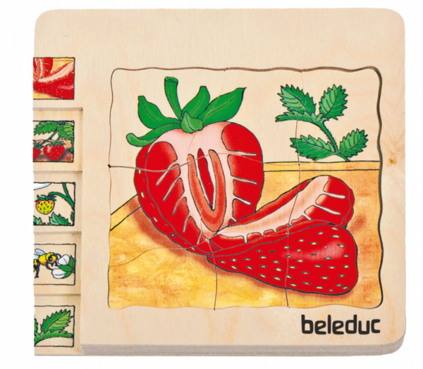 Lagen-Puzzle „Erdbeere“ – Bild 2