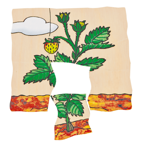 Lagen-Puzzle „Erdbeere“ – Bild 4