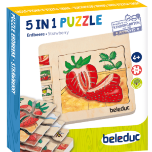 Lagen-Puzzle „Erdbeere“
