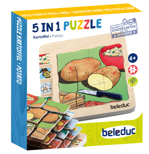 Lagen-Puzzle „Kartoffel“