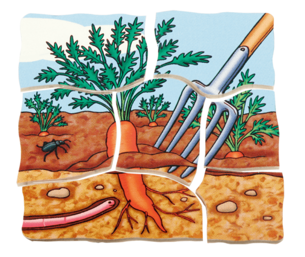 Lagen-Puzzle „Karotte“ – Bild 4