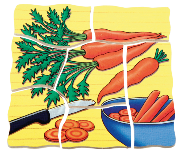 Lagen-Puzzle „Karotte“ – Bild 5