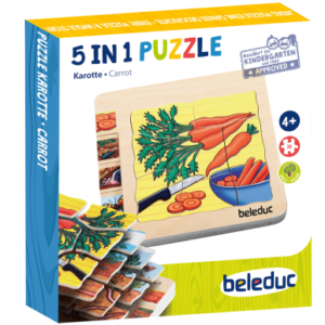 Lagen-Puzzle „Karotte“