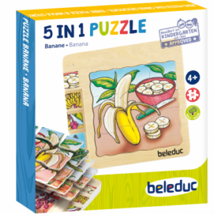 Lagen-Puzzle „Banane“