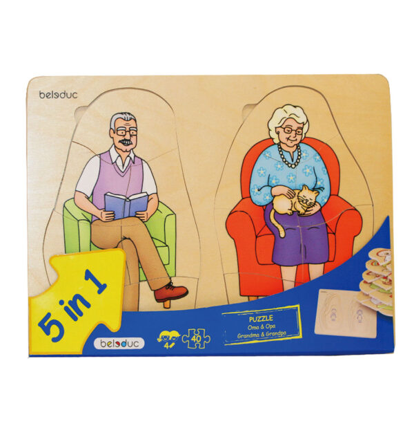 Lagen-Puzzle “Oma + Opa”