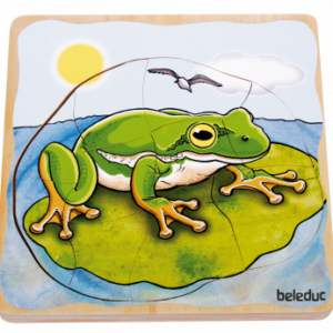 Lagen-Puzzle „Frosch“