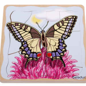 Lagen-Puzzle „Schmetterling“