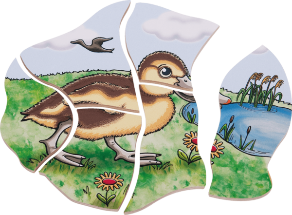 Lagen-Puzzle „Ente“ – Bild 3