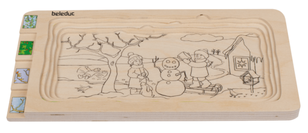 Lagen-Puzzle „4 Jahreszeiten“ – Bild 2