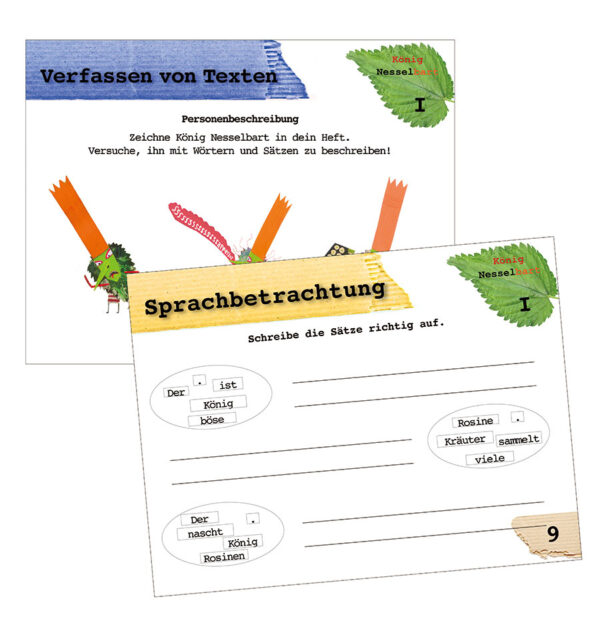 2 xSmartbook Mini: König Nesselbart Grundstufe 1+2 inkl. Buch – Bild 4