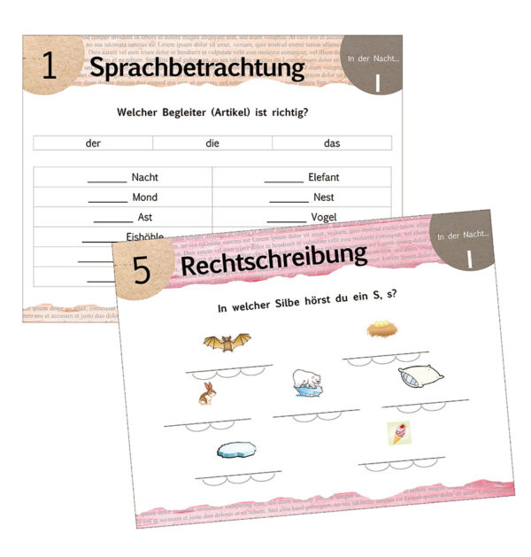 2 x Smartbook Mini: In der Nacht Grundstufe 1+2 inkl. Buch – Bild 3