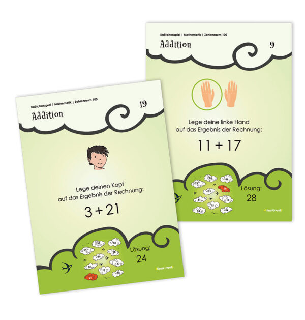 Knötchenspiel – Mathematik + Spielmatte – Bild 2