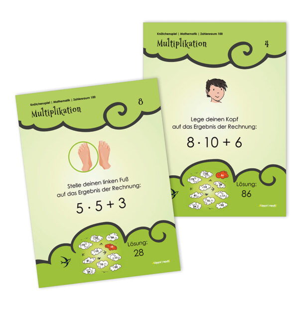 Knötchenspiel – Mathematik + Spielmatte – Bild 3