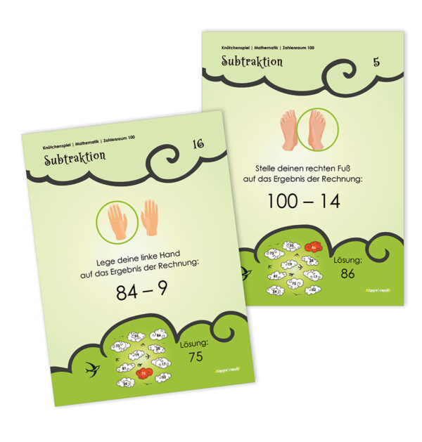 Knötchenspiel – Mathematik + Spielmatte – Bild 4